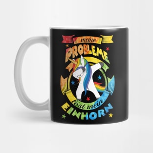 Unicorn solves problems311 magic Mug